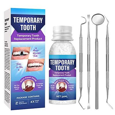 30ml Resin Temporary Tooth Repair Granules Teeth Gaps Missing