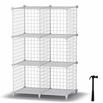 ZENSTYLE 9-Cube Storage Shelf Organizer Bookshelf System, Display