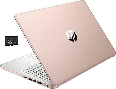 HP Stream 14 Laptop, Intel Celeron N4120, 4GB RAM, 64GB eMMC, Jet