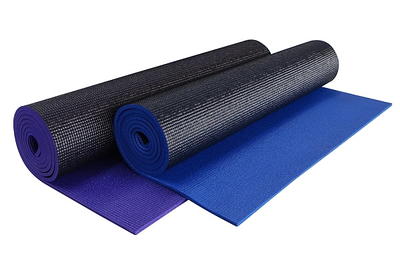 Yoga Direct Deluxe 1/4 Yoga Mat, Royal Blue