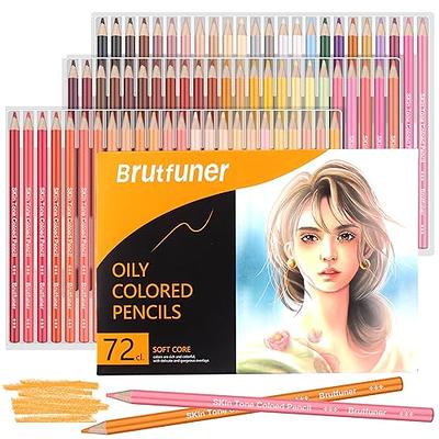  Ugmic 72 Drawing Pencils - Coloring Pencils for Adult  Coloring, Soft Core Watercolor Colored Pencils Set for Drawing, Sketching  and Adult Soft Core Art Supplies for Artists, Kids and Christmas