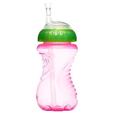 Nuby Easy-Grip Soft Straw Sippy Cup, 10 fl oz, 2 Count - Yahoo Shopping