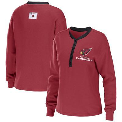 Women's Wear by Erin Andrews Cardinal Arizona Cardinals Cinched Colorblock T-Shirt Size: Small