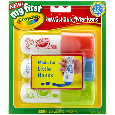 Crayola Gel FX Washable Markers Classpack Assorted Colors Box Of 80 -  Office Depot