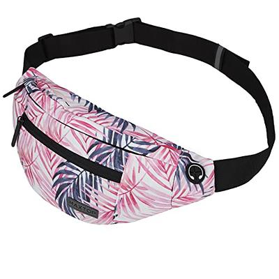 DANCOUR White Fanny Pack Crossbody Bags for Women - White Belt Bag for Women Crossbody - Everywhere Belt Bag for Women Fashion Waist Packs Mini Bag