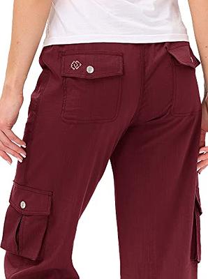 MoFiz Womens Capris with Pockets Loose Fit Casual Capri Pants