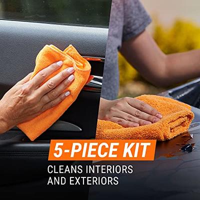 Armor All Car Wash and Car Interior Cleaner Kit, Includes Towel