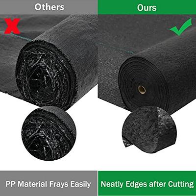 LXZGC 5.8oz Weed Barrier Landscape Fabric 3ft x 300ft Heavy Duty Premium  Durable Weed Blocker Cover Outdoor Gardening Weed Control Mat - Yahoo  Shopping