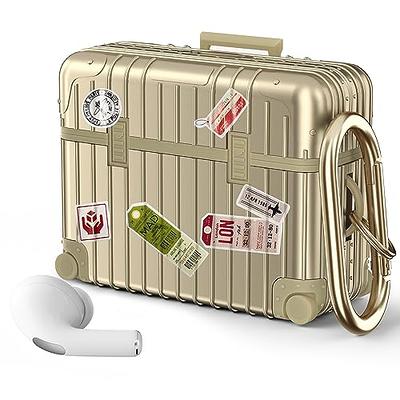 Cute Suitcase Trunk Case for Apple Airpods Case Protective Cover