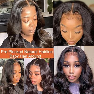 Brazilian Body Wave Hair 4x4 Lace Closure Wig