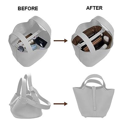 Vercord Felt Handbag Purse Organizer Bag in Bag Insert Liner for