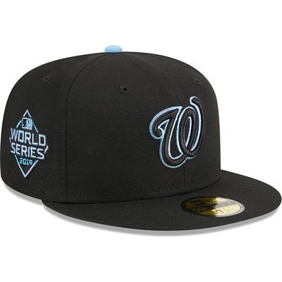 NEW ERA EXCLUSIVE 59FIFTY CHROME WHITE/BLACK WASHINGTON NATIONALS