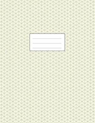 GeekNavy Isometric Grid Graphing Paper Pad, 8.5 x 11 Landscape - GeekNavy