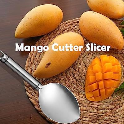 Stainless Steel Mango Splitter, Peeler, Corer, Slicer, And Cutter