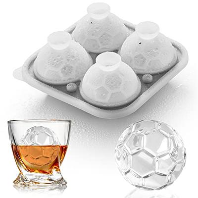 Ice Mold Silicone Football Shaped Slow-Melting Leak-Free Reusable