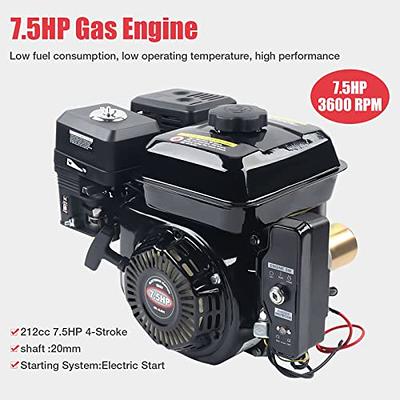 196CC 6.5 Hp Petrol Portable Engine, Fuel Tank Capacity: 3.6L at