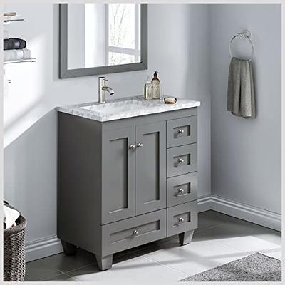  LUMISOL 30 Inch Single Sink Bathroom Vanity, Modern