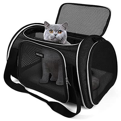Sussexhome Pets Small Pet Carrier for Small Dogs and Cats - Waterproof Soft Pet Travel Bag with Meshed Window - TSA Approved Pet Carrier for Cat