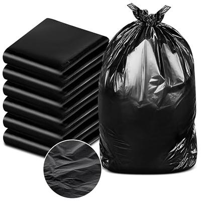 Heavy Duty 33 Gallon Trash Bags Huge 100 Ct. W Flap Ties - 2 Mil EQ