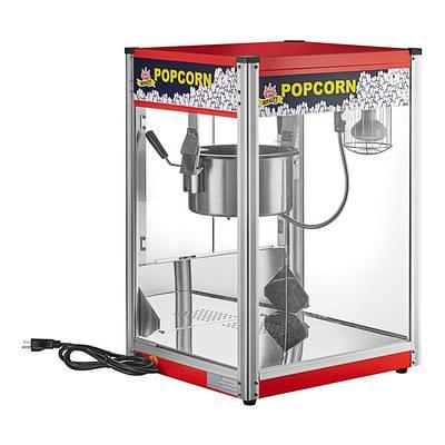 Carnival King PM1360 12 oz. Commercial Popcorn Machine / Popper with Cart -  120V, 1360W