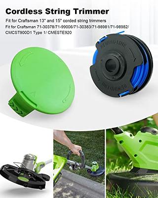 Sf-080 String Trimmer Spool Line Compatible With Black And Decker  Sf-080-bkp 20ft 0.080 Gh3000 Lst540 Gh3000r Lst540b Weed Eater Auto Feed  Single Lin