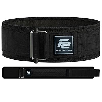 Gymreapers Weight Lifting Belt - 7MM Heavy Duty Pro Leather Small, Black
