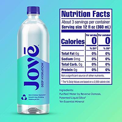 Essentia Bottled Water, 1 Liter, 12-Pack, Ionized Alkaline Water:99.9% Pure, Infused with Electrolytes, 9.5 PH or Higher with A Clean, Smooth Taste