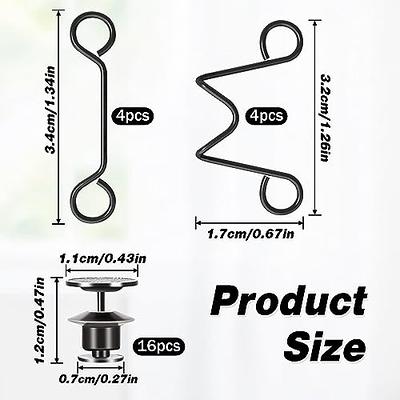 4Pcs Pants Waist Tightener Adjustable Waist Button Jean Waist Tightener  Waist Extender Button 