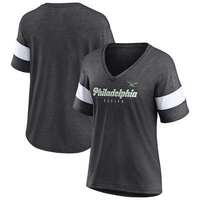 Fanatics Branded Philadelphia Eagles Women's Heathered Kelly Green