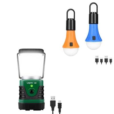 Le Rechargeable LED Camping Lantern 1000lm 5 Light Modes 3600mAh Power Bank