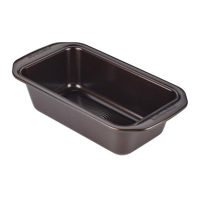 Farberware GoldenBake Bakeware Nonstick Rectangular Cake Pan with Lid, 9-Inch x 13-Inch, Gray