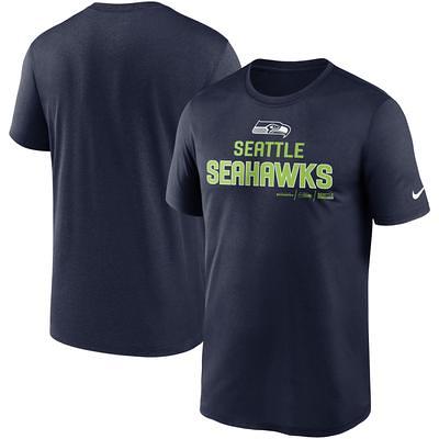 Men's Nike College Navy Seattle Seahawks Legend Community Performance T- Shirt - Yahoo Shopping