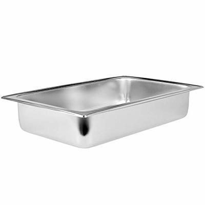 TigerChef White Disposable Full Size Aluminum Foil Steam Table