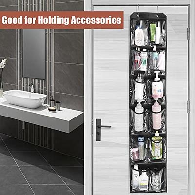 ESINGMILL Over the Door Shoe Organizer - Hanging Holder with 12 Large Clear  Pockets and 2 Metal Hooks, Shoe Rack for Narrow Closet Door - Yahoo Shopping