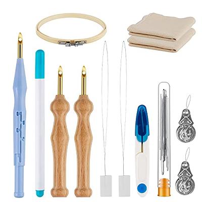 PAGOW Sewing Needle Inserters, Fish Type Needle Threaders for Hand Sewing, Quick Sewing Threader Needle DIY Tool for Small Eyes, Embroidery Floss, SE