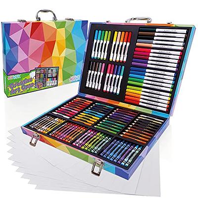 Crayola Inspiration Art Case, 140 Pieces, Assorted Colors, Gifts for Kids