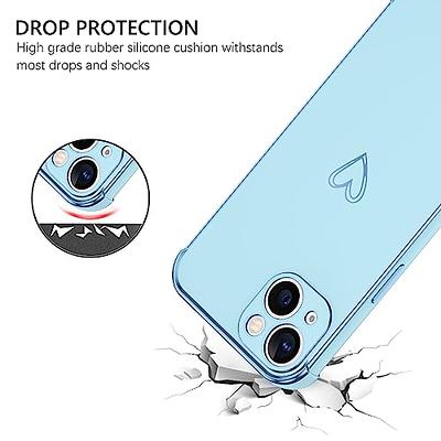 iPhone 11 Case, Shockproof Ultra Slim Fit Silicone White Cover TPU Soft Gel  Rubber Cover Shock Resistance Protective Back Bumper for Apple iPhone 11