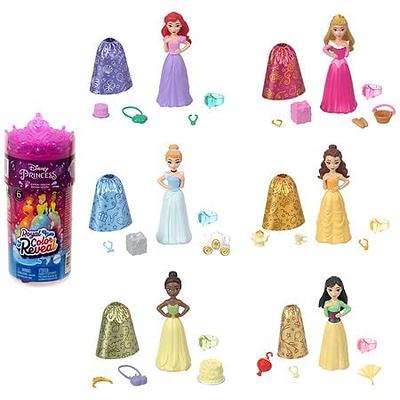  Mattel Disney Princess Toys, Belle Stackable Castle Doll House  Playset with Small Doll and 8 Pieces, Inspired by the Mattel Disney Movie,  Kids Travel Toys : Toys & Games