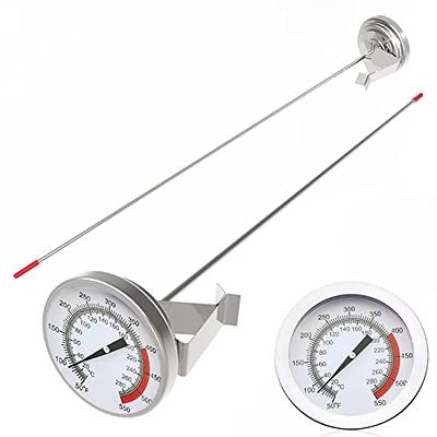 12 Deep Turkey Frying Thermometer with 2 Dial and Extra Long