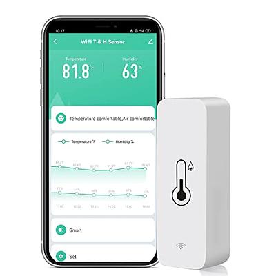 Govee WiFi Hygrometer Thermometer 6 Pack H5100, Indoor Wireless Temperature  Humidity Sensor Monitor with Remote App Notification Alert, 2 Years Free  Data Storage Export, for Home, Greenhouse - Yahoo Shopping