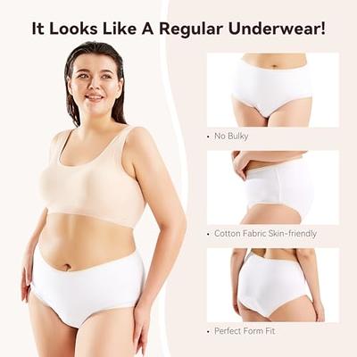 Leak Proof Panties for Women Incontinence Washable Plus Size