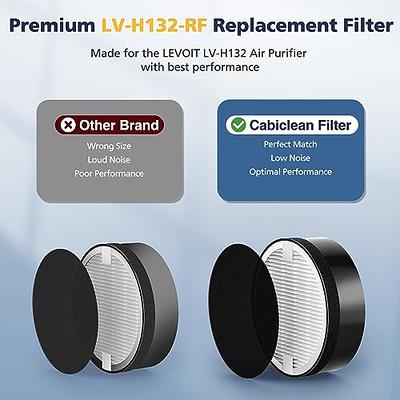 h132 Filter, 3-in-1 True Hepa Replacement Filters, Compatible With