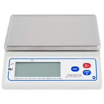 Winco SCAL-D22 22 lb Digital Portion Control Scale - 6 Square