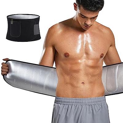 baxobaso Womens & Mens Waist Trimmer Trainer Lower Belly Fat Waist Slimmer  Sweat Belt Workout Stomach Wrap Loss Weight Body Shaper for Enhanced  Sweating Effect Plus Size M Silver - Yahoo Shopping