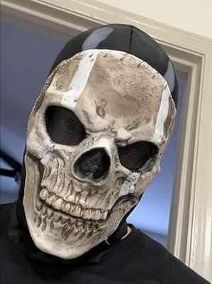 Halloween Ghost Mask - Ghost Mask Skull Full Face Mask - Scary Halloween  Skeleton Ghost Head Cover - Call of Duty Ghost Mask - Cosplay Costume Mask