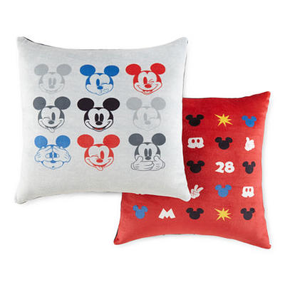 Disney Collection Mickey Mouse Square Throw Pillow, One Size, Red - Yahoo  Shopping