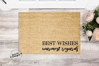 LARGE Custom Doormat Closing Gift Housewarming Gift Wedding Gift