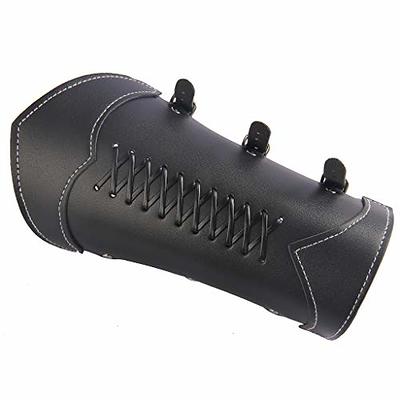 WUWAI Leather Bracers Medieval  Adjustable Leather Bracers - Bracers Arm  Guard for Men Women, Archery Bracers, Cosplay Accessories Wuwai Single  attribute : : Clothing, Shoes & Accessories