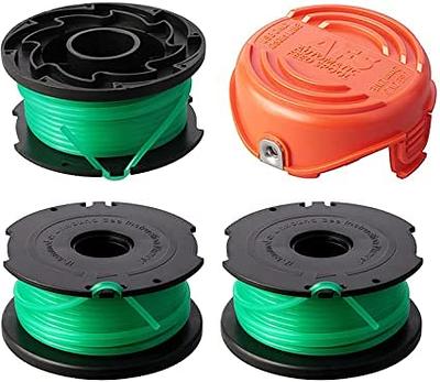 Masterpart 6PK Spool Cap & Spring Compatible with Black and Decker