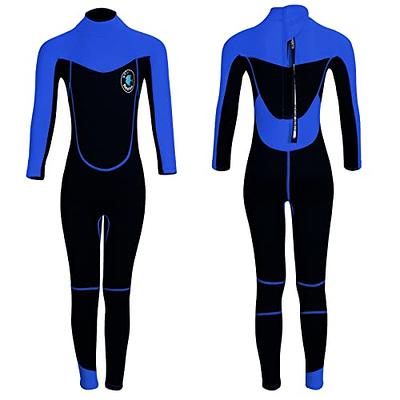  REALON Shorty Wetsuit Women 3mm, Short Sleeves Swimsuit One  Piece Neoprene Surfing Wet Suits, Adult Shortie For Snorkeling, Kayaking,  Swimming And Free Diving